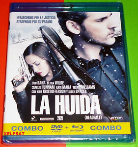 LA HUIDA / DEADFALL -COMBO BLURAY + DVD- English Español -AREA 2/B- Precintada