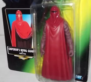 ✰ 1997 STAR WARS POWER OF THE FORCE ✰ EMPEROR'S ROYAL GUARD ✰ mit FORCE PIKE NEU - Bild 1 von 3