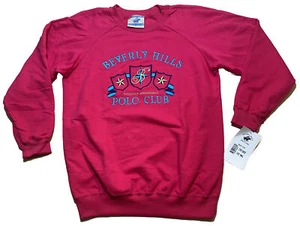 Vintage Beverly Hills Polo Club Sweatshirt NEW NWT Sweater Executive Membership - Picture 1 of 14