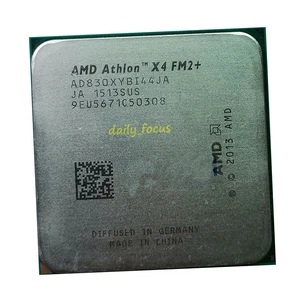 AMD Athlon X4 830 AD830XYBI44JA 4 Core 3GHz 4MB 65W Socket FM2+ CPU Proccesor - Picture 1 of 4