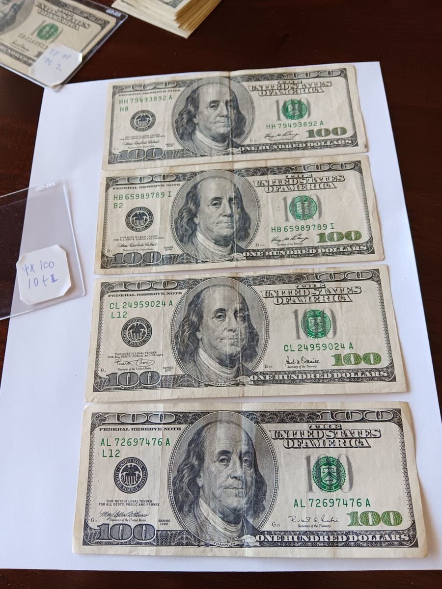 Circulated $100 US Federal Reserve Small Notes for sale | eBay Circulated $100 US Federal Reserve Small Notes for sale | eBay