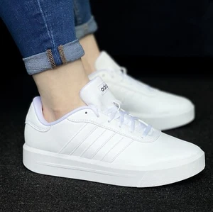 Adidas Court Platform Women's Size 9.5 Sneakers Skateboarding Shoes White #000 - Picture 1 of 12