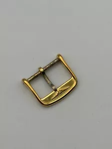 Longines 14mm Gold Palted Buckle Buckle - Picture 1 of 4