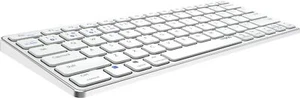 Rapoo E9600M Tastatur kabellos Bluetooth QWERTZ 78 Tasten Lithium-Ion 10m Reichw - Bild 1 von 1