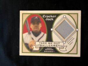 2005 Topps Cracker Jack Take Me Out to the Ballgame Relics Johnny Estrada #TO-JE