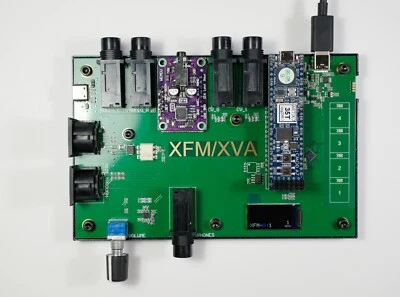 XFM2 XVA1 Audio Synthesizer Baseboard FM or Analog Type w/ Tray, Controls - Image 1 of 4