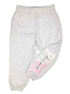 PINK VICTORIA'S SECRET LOVE FLEECE CAMPUS JOGGER SWEATPANTS LOGO POCKETS NWT - Picture 1 of 8