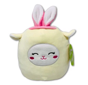 Squishmallows Sophie Lamb White with Bunny Ears 8" Kellytoy Plush NEW - Picture 1 of 6