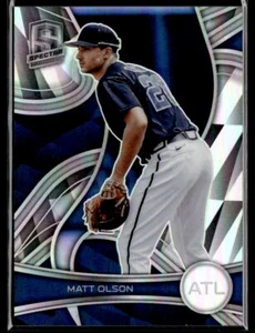 2022 Panini Chronicles #67 Matt Olson Spectra Silver - Picture 1 of 1