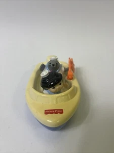 Barco de pesca Petmobile FISHER PRICE CHUNKY PETTLE PEOPLE - Imagen 1 de 9