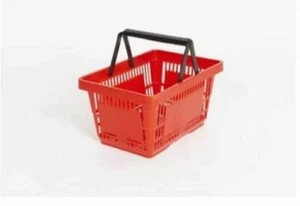 21 Liter Kunststoff Einkaufskorb rot - Bild 1 von 1