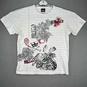 Vintage Nike 6.0 T Shirt Mens Large Skate BMX Six Zero Sketch Old School Rare - Picture 1 of 6