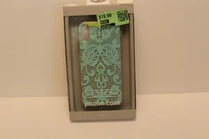 Heyday Phone Case for Apple iPhone X Aqua blue designer - Picture 1 of 1