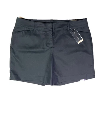 Pantalones Cortos a Medida The Limited Talla 16 Bolsillos Negros Nuevos con Etiquetas Foto 1 de 4