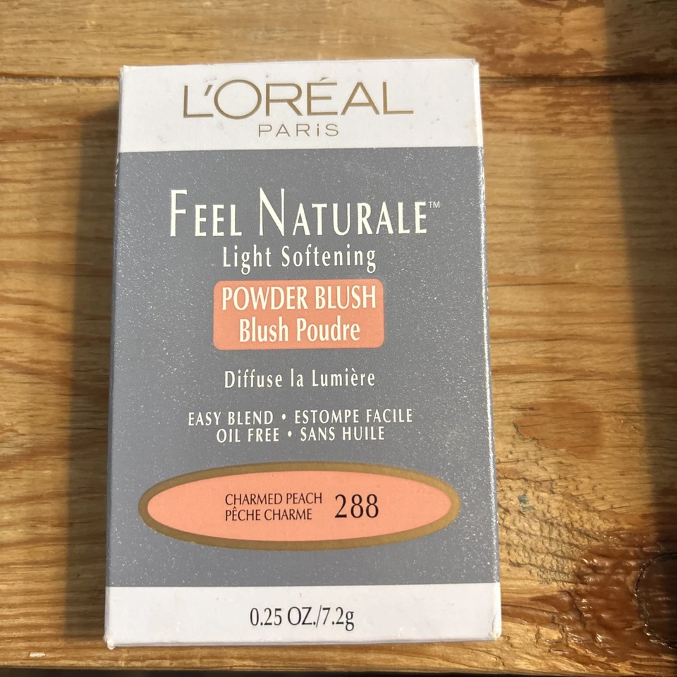 Loreal Feel NATURALE Powder Blush 288 Charmed Peach X 2