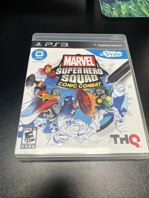 Marvel Super Hero Squad Comic Combat (Playstation 3, 2011) Completo - Imagem 1 de 4