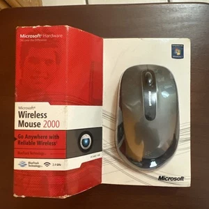 Microsoft Wireless Mouse 2000 Model 1416 / 1423 Receiver - BLUETrack LED. New - Photo 1/6