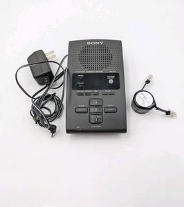 Vintage Sony Cyfrowa sekretarka telefoniczna TAM-100 - włącza / niesprawdzana - Zdjęcie 1 z 16