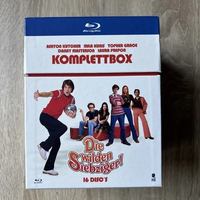 Die Wilden Siebziger - Komplette Serie Staffel 1-8 Komplettbox Blu Ray - Bild 1 von 4