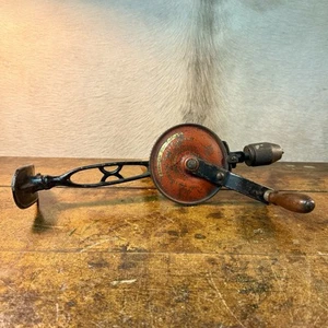 Vintage Goodall Pratt #245 2 Spd Breast Drill - Pat. Aug 13, 1895 All Original - Picture 1 of 7