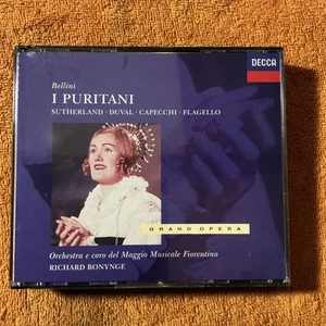 Bellini: I Puritani - Bonynge/Sutherland/Duval/Capecchi - 2CDs W/Booklet - Picture 1 of 2