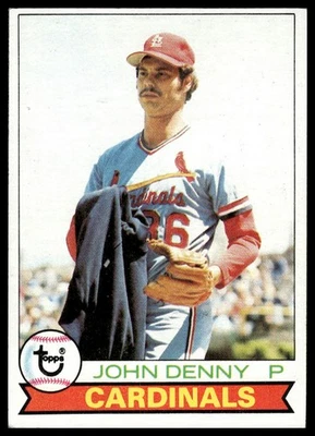 1979 Topps #59 John Denny St. Louis Cardinals NM+ - Image 1 of 2