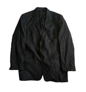 Daniel Cremieux Loro Piana Men’s 42R Wool Black Striped Blazer Sport Coat Italy - Picture 1 of 10
