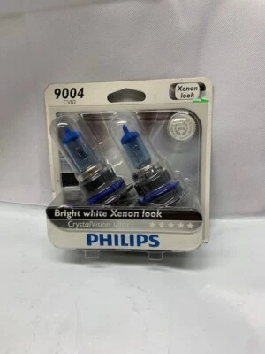 Philips 9004CVB2 Crystalvision Ultra Faro Faro Lámpara Bombilla - PACK DE 2 Foto 1 de 4