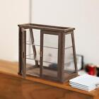 Miniature Bakery Display Case 1:12 Clear Doll House Cakes Cabinet
