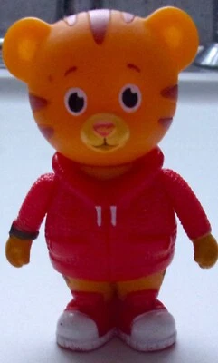 Figura Daniel Tiger's Neighborhood Daniel Tiger Jakks 2.5" PBS Kids Foto 1 de 3