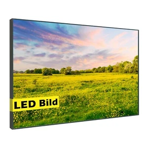 LED Leuchtbild - Grüne Wiese - Leuchtendes Natur Wandbild mit Rahmen - Bild 1 von 7
