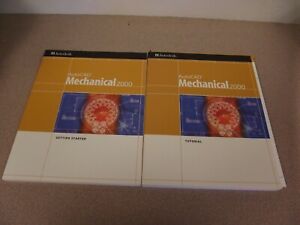 2 AutoCAD Mechanical 2000 Instruction Books: Tutorial, Getting Started BOOK ONLY