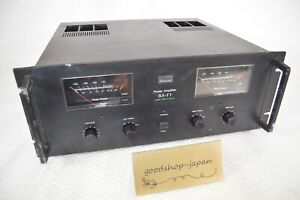 SANSUI BA-F1 Stereo Power Amplifier AC100V Tested W/Rack Handles