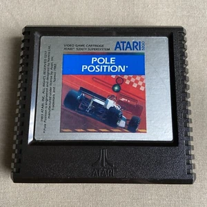 Pole Position (Atari 5200 Supersystem 1983 TESTED) Cartridge ONLY Arcade 5217 + - Picture 1 of 6