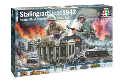 1:72 Italeri Wwii Stalingrad Siege Uranus Operation Kit IT6193 Modellino - Immagine 1 di 4