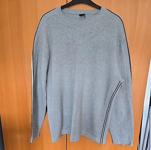 Gap Jumper Mens Medium Grey Long Sleeve Crew Neck Pullover Sweater Adult - Picture 1 of 5