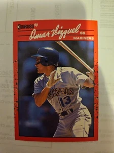 1990 DONRUSS OMAR VIZQUEL #483 NM - Picture 1 of 1