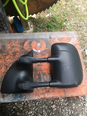 Espejo retrovisor lateral extensible manual conductor izquierdo ford f250 f350 f450 f550 02 OEM Foto 1 de 4