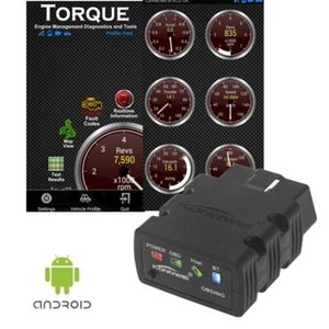 KONNWEI OBD2 OBDII Car Code Reader Diagnostic Scanner For Samsung Android & PC - Picture 1 of 8
