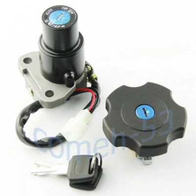 Juego de bloqueo de interruptor de llave de encendido serw para Yamaha TW200 XT600 1991-1995 DT200 XT225 Foto 1 de 4