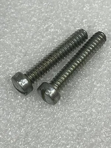 2 Genuine Harley Davidson 10-24 x 1" Fillister Head Screws OEM 991 - Picture 1 of 4