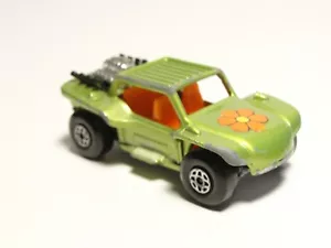 Buggy vintage Matchbox Superfast 1971 verde Baja No. 13 autos de juguete fundidos a presión - Imagen 1 de 4