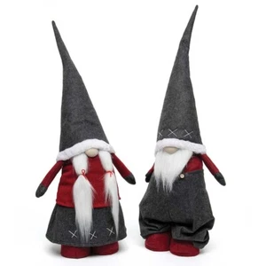 Zia Bella $185 The Swiss Twins Expandable Boy/Girl Large Gnome Set of Two NWT - Picture 1 of 1