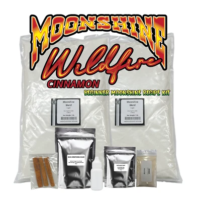 TAPCRAFT Wildfire Cinnamon Moonshine Recipe Kit for Home Distilling – 5gal wash - Image 1 of 4