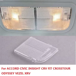 2pcs Roof Doom Light Lamp Lens Cover For Honda Civic Accord Odyssey CRV Insight - Bild 1 von 11