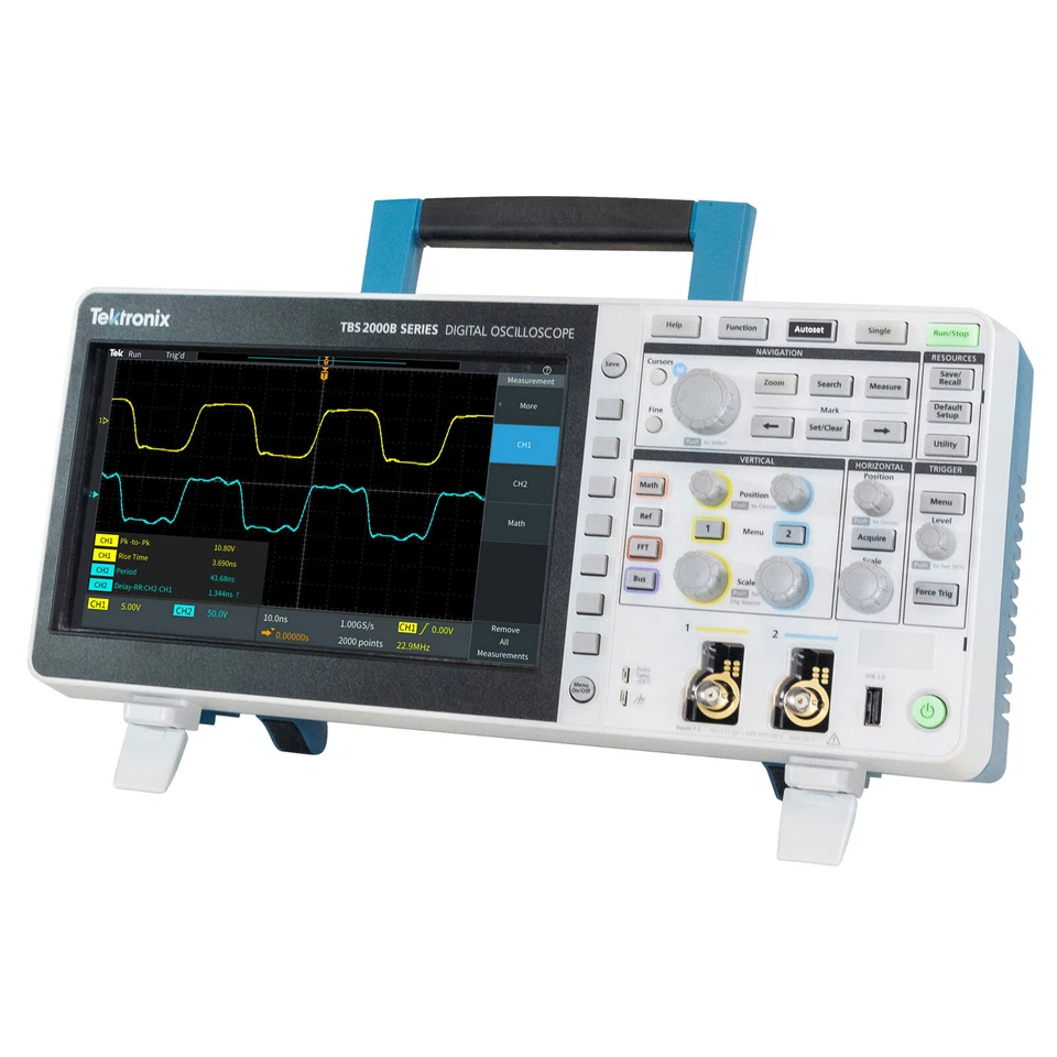 Osciloscopio Digital De Almacenamiento Tektronix TBS2072B De 2 Canales 70MHz - Imagen 1 de 1