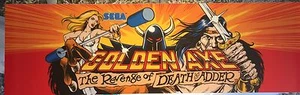 "Hacha dorada La venganza de la muerte carpa arcade 26""x8" - Imagen 1 de 3