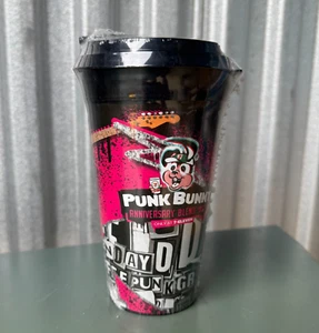 Taza vaso reutilizable Green Day Punk Bunny café 16 oz 7-11 7-Eleven bebida gratis - Imagen 1 de 7