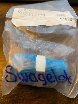 Swagelok SS-12-HRN-8 Hex Reducing Nipple 3/4” X  1/2” MNPT - New & Genuine! - Image 1 of 2