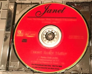 JANET JACKSON Doesn't Really Matter DEF JAM promo CDr w/3 versions - Imagen 1 de 2